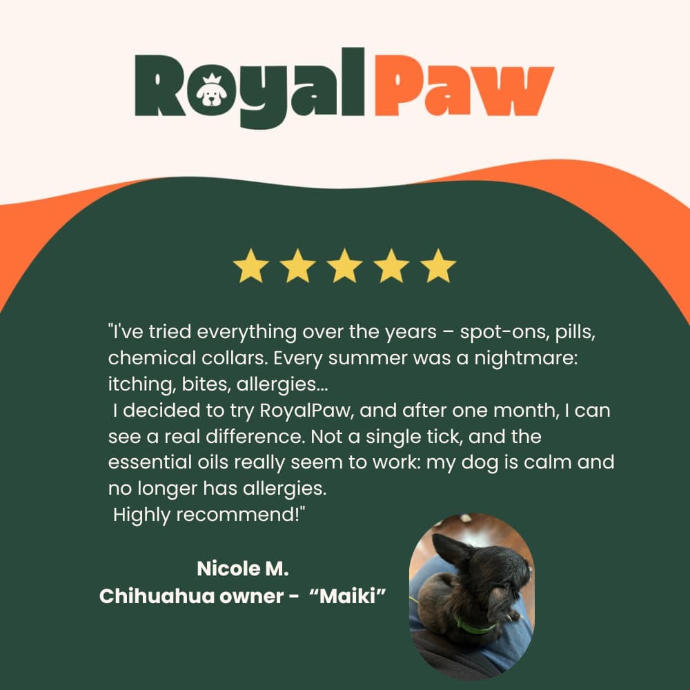Royal Paw™ - 100% Natural Flea & Tick Protection